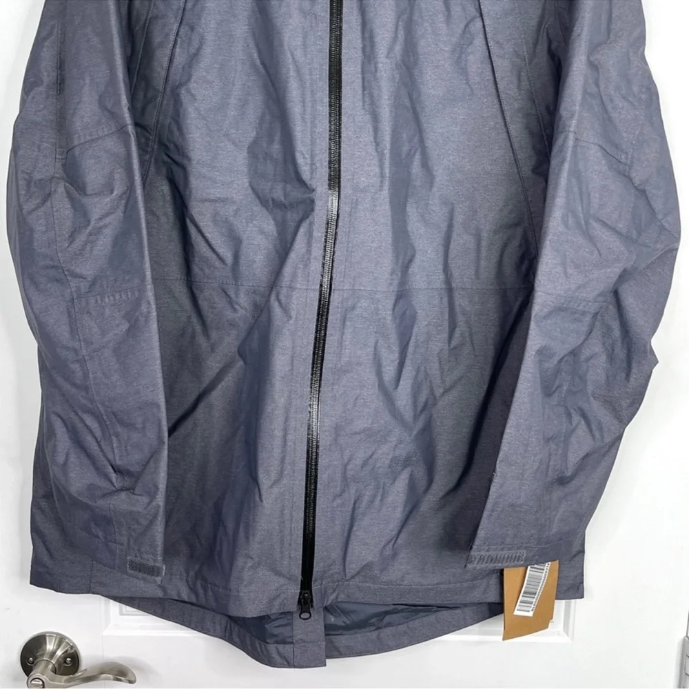 THE NORTH FACE Gotel NEW Waterproof Rain Jacket Vanadis Grey Heather NEW Size L